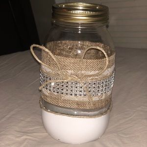 Handmade Country Chic Mason Jars